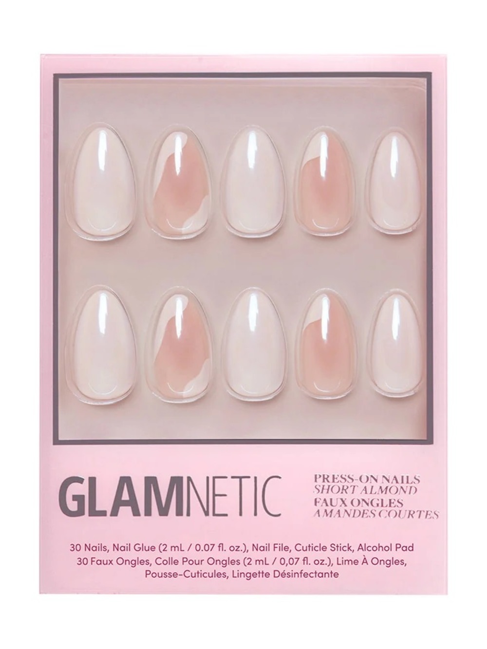 2 for $24 - Glamnetic Press-On Nails - Lovey Dovey
